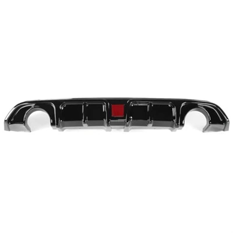 HUVNEXA Auto-Heckspoiler Heckdiffusor Stoßstange Lipgloss Spoilerplatte Splitterhalterung mit Lampe, for Infiniti, for Q60 2017 2018 2019 2020 2021 2022 Auto-Heckspoiler(Glossy Black) von HUVNEXA