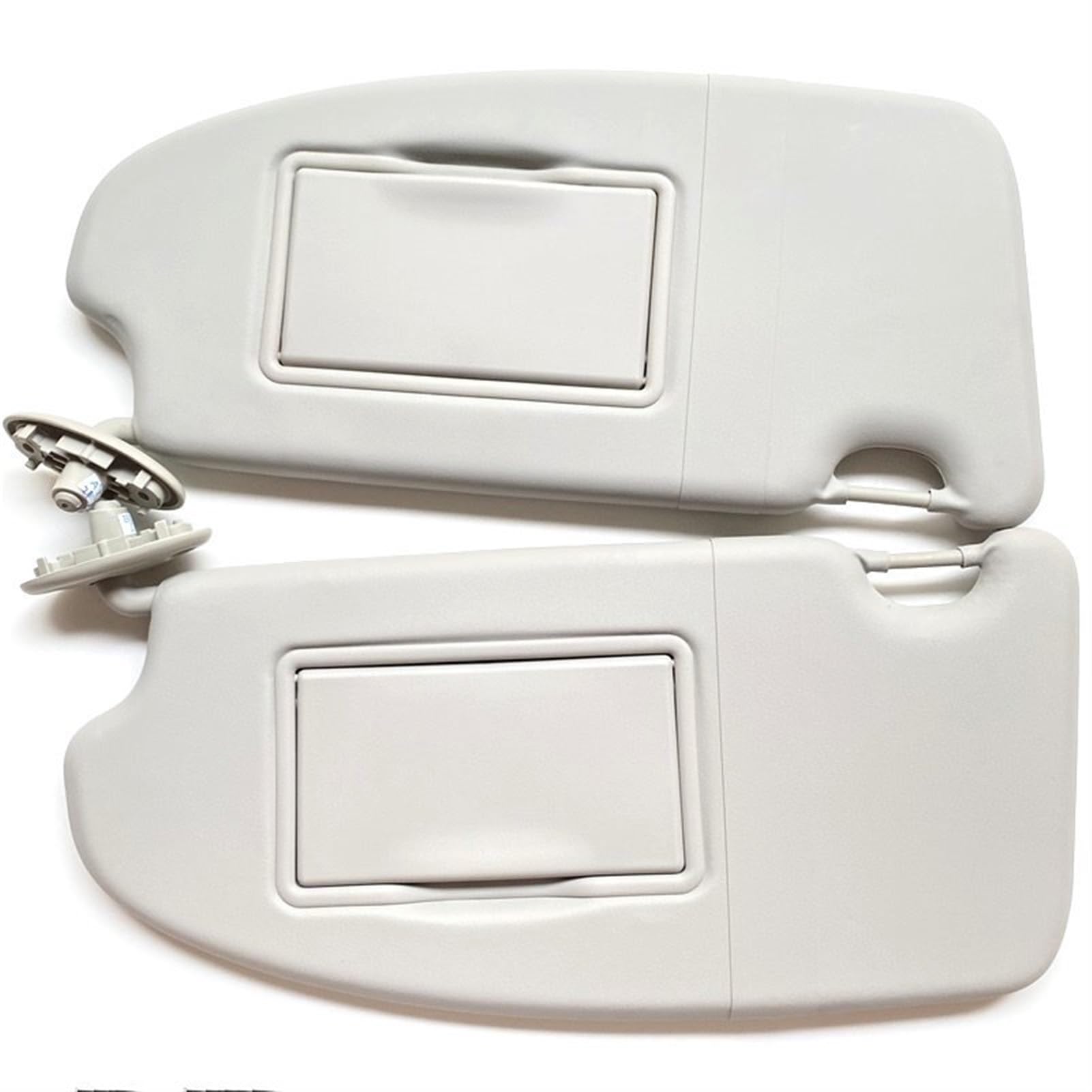 HUVNEXA Auto Innen Vorne Sonnenblende Sonnenblende Sonnenschutz Blendschutz Sonnenschutz Sonnenschutzdach Mit Spiegel Assy, for Ford, for Focus 2005-2011 Auto-Sonnenblende(Left and Right Gray) von HUVNEXA