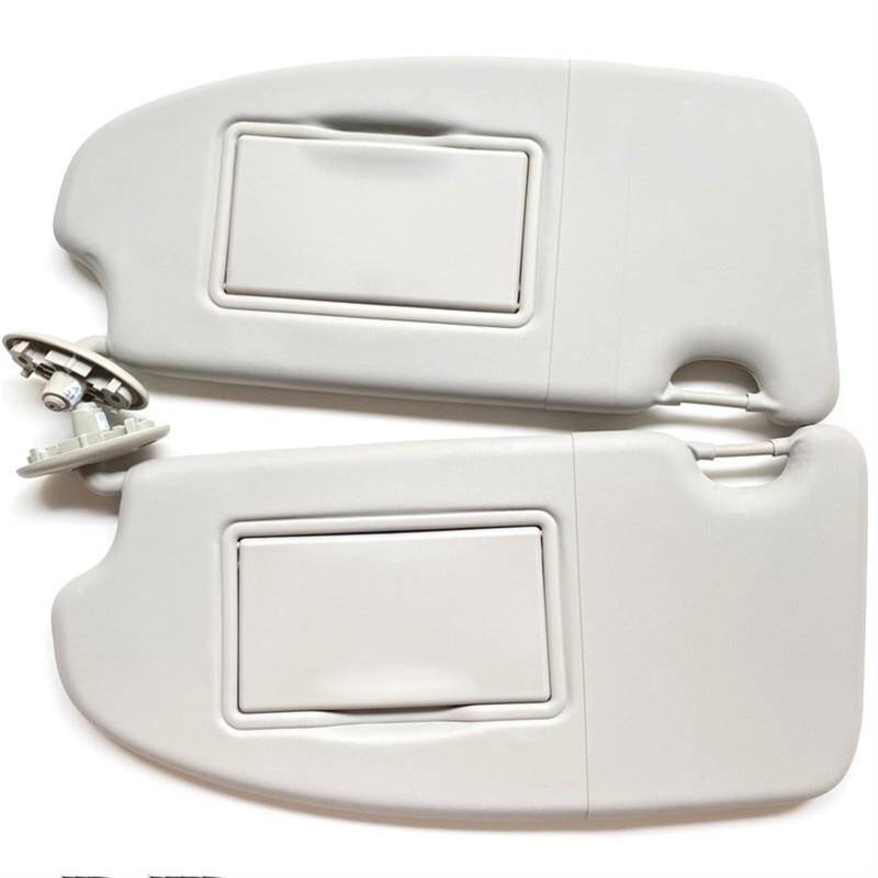 HUVNEXA Auto Innen Vorne Sonnenblende Sonnenblende Sonnenschutz Blendschutz Sonnenschutz Sonnenschutzdach Mit Spiegel Assy, for Ford, for Focus 2005-2011 Auto-Sonnenblende(Left and Right Gray) von HUVNEXA