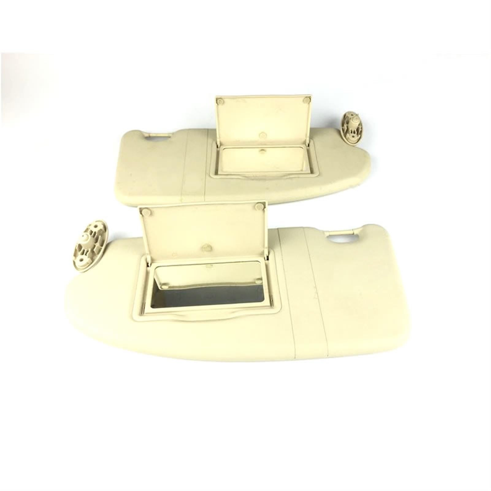 HUVNEXA Auto Innen Vorne Sonnenblende Sonnenblende Sonnenschutz Blendschutz Sonnenschutz Sonnenschutzdach Mit Spiegel Assy, for Ford, for Focus 2005-2011 Auto-Sonnenblende(Left and Right beige) von HUVNEXA