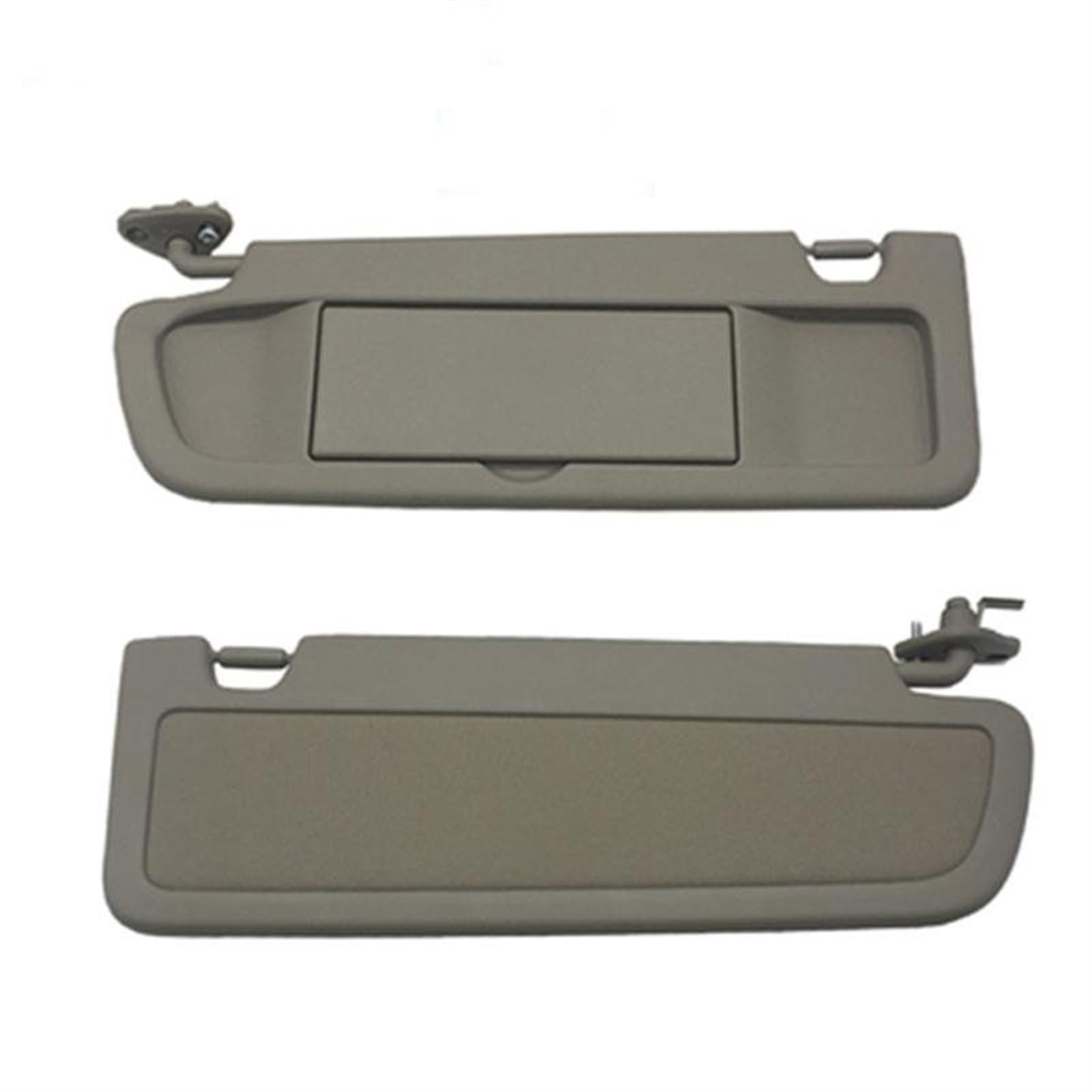 HUVNEXA Auto-Seiten-Sonnenblende, Sonnenschutz, blendfreies Visier ohne Licht, for Civic Coupe Limousine 2006–2011 Auto-Sonnenblende(Light Gray Pair) von HUVNEXA