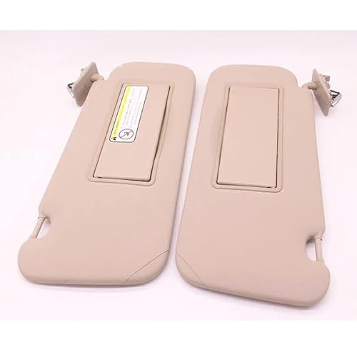 HUVNEXA Auto-Sonnenblende, for Peugeot 408 2010–2013, for Peugeot 308 2012–2015, Make-up-Spiegel-Baugruppe, vorderer Sonnenschutz, Autozubehör Auto-Sonnenblende(A Pair) von HUVNEXA
