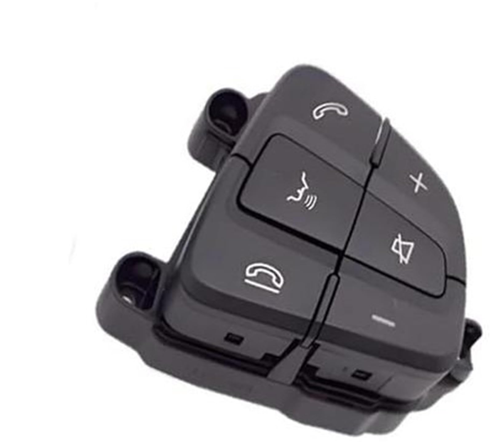 HUVNEXA Auto-Tempomat-Taste, for Mercedes, for Benz, W205 C180 C200 GLC260 GLC300 A0999050300 Auto-Lenkradtasten Fernbedienung Lautstärketaste(Black Right) von HUVNEXA