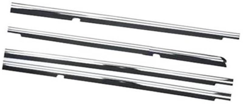 HUVNEXA Autotürkantenschutz, for Hyundai, IX35 2010-2015, 4-teilig, Außenfensterglas, Gummiglas-Dichtungsstreifenschutz(Black Chrome Outside) von HUVNEXA
