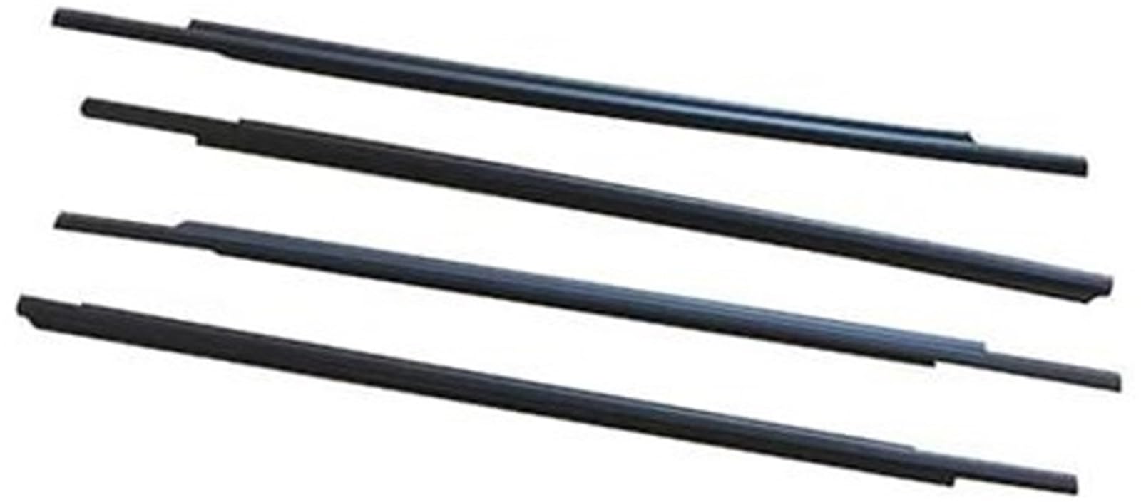 HUVNEXA Autotürkantenschutz, for Mitsubishi, for Outlander 2013-2018 Fensteraußendichtung Seitentürdichtungsstreifen(Black) von HUVNEXA
