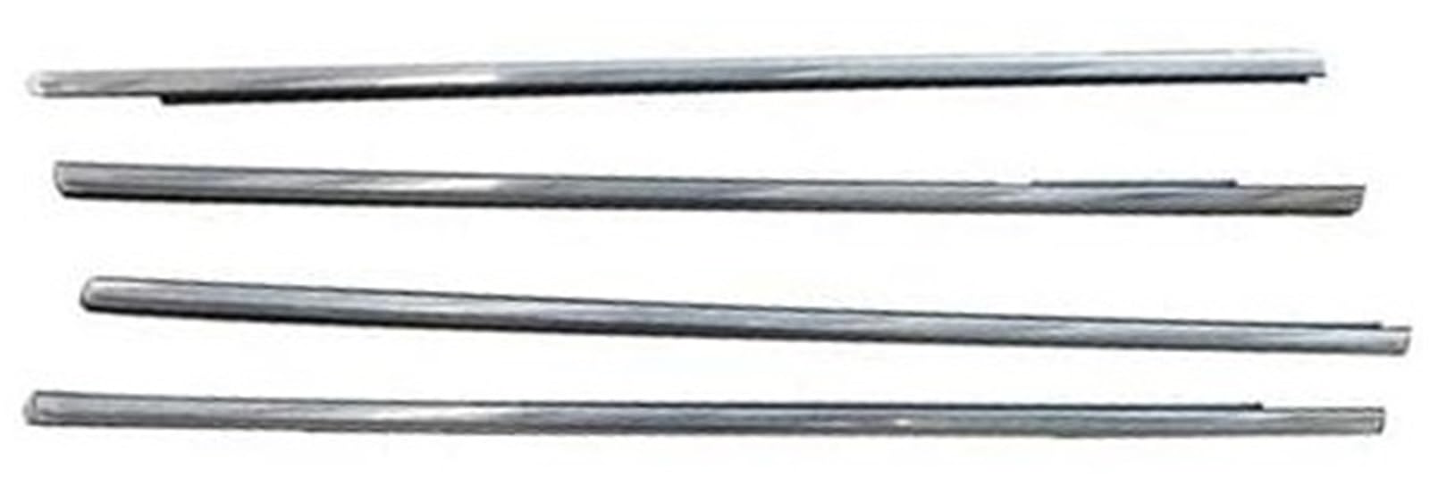HUVNEXA Autotürkantenschutz, for Mitsubishi, for Outlander 2013-2018 Fensteraußendichtung Seitentürdichtungsstreifen Autodachdichtung(Black Chrome) von HUVNEXA
