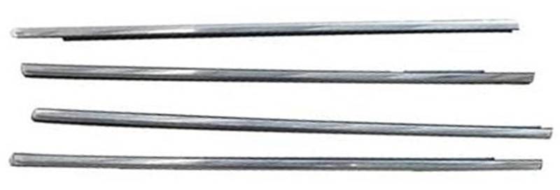 HUVNEXA Autotürkantenschutz, for Mitsubishi, for Outlander 2013-2018 Fensteraußendichtung Seitentürdichtungsstreifen Autodachdichtung(Black Chrome) von HUVNEXA