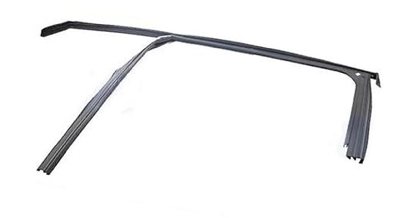 HUVNEXA Autotürkantenschutz Autofenster Obere Gummileiste Abdichtung Türglasheber Führungsnut Schmutzfänger Dichtungsleiste, for Peugeot, 2008(Black Front Right) von HUVNEXA