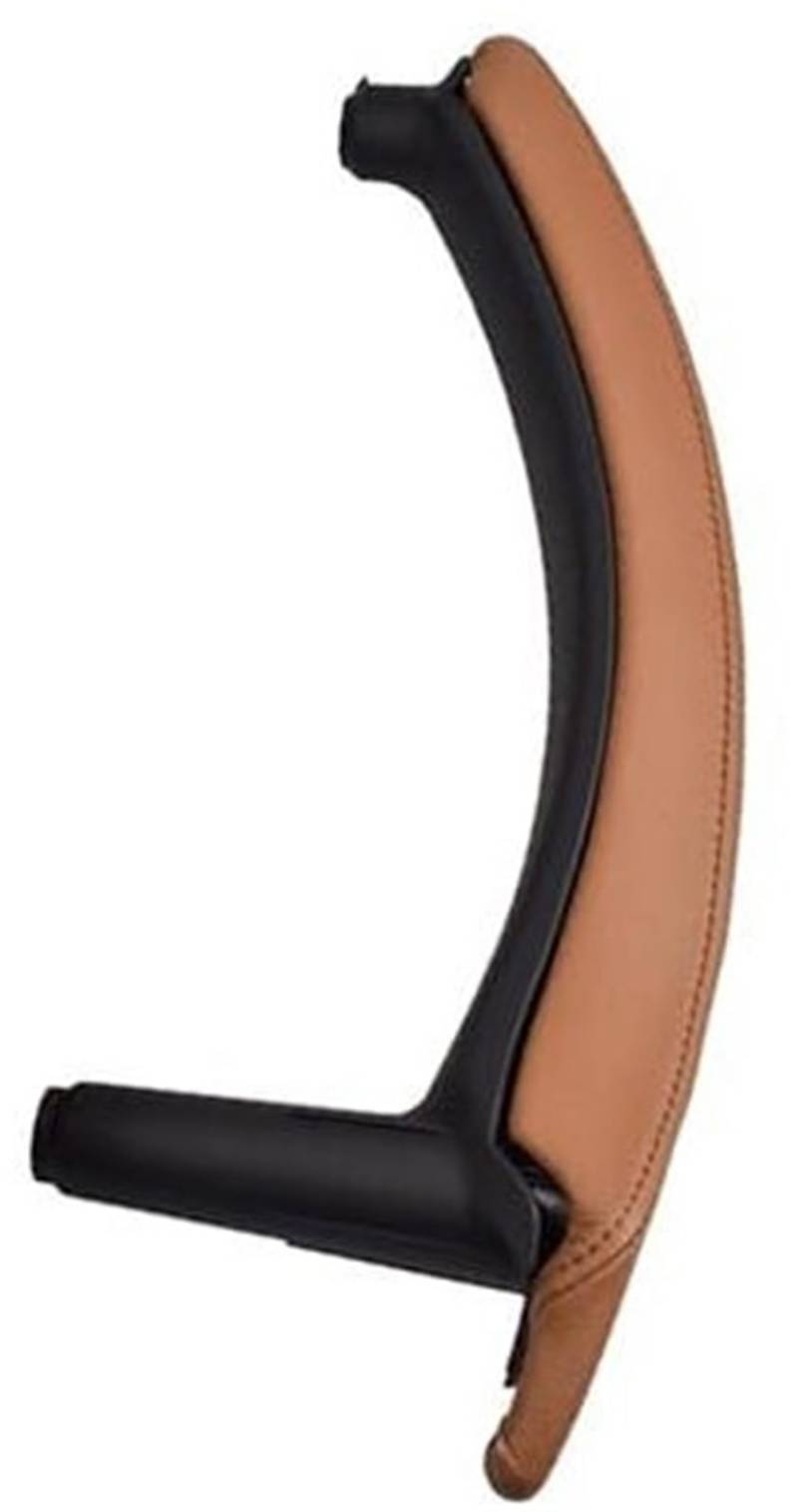 HUVNEXA Autozubehör Beige Schwarz Auto Links rechts Innentür Armlehnengriff Innenverkleidung Pull Trim Cover, for, E70 E71 X5 X6 Türgriff für den Autoinnenraum(Brown-Left) von HUVNEXA