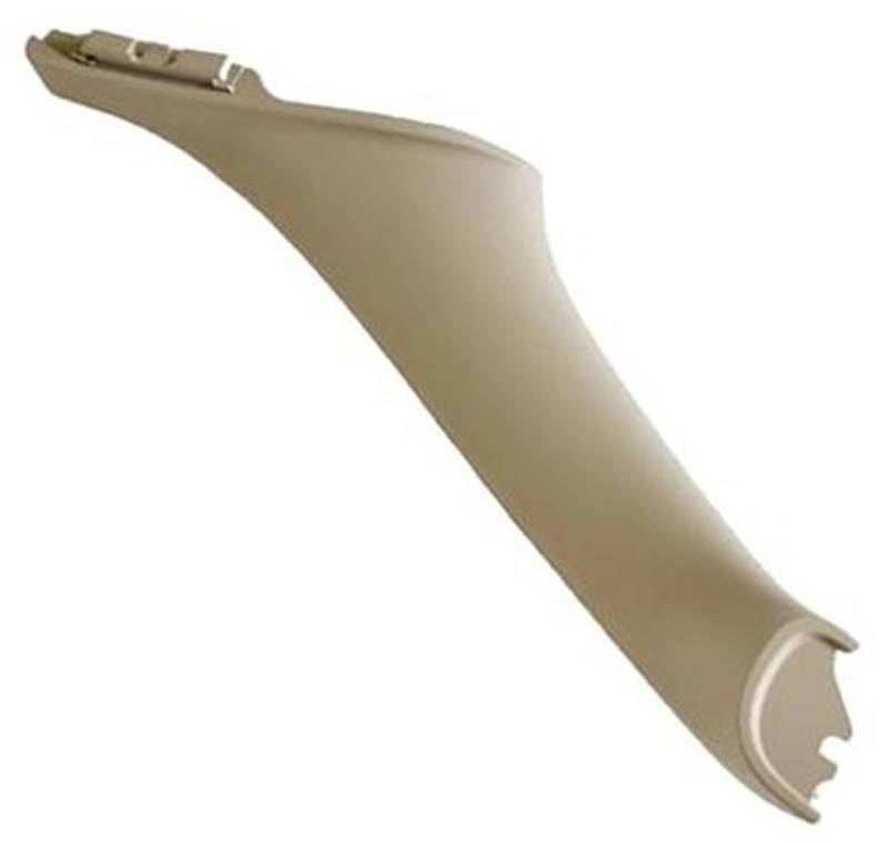HUVNEXA Beige Schwarz Auto Links Rechts Innen Innengriffe Innentürverkleidung Griff Pull Trim Cover, for, 5er F10 F11 Türgriff für den Autoinnenraum(Beige-White-Left) von HUVNEXA