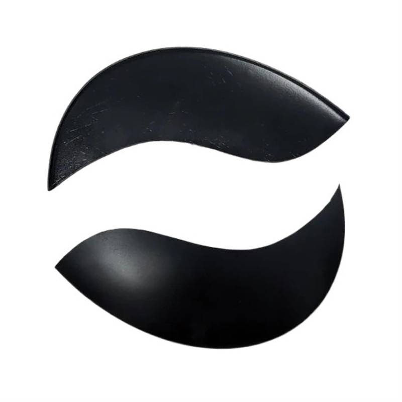 HUVNEXA Carbon-Faser-Auto-Scheinwerfer-Augenbrauen Decken FRP wütende Augenlider ab, for MINI R55 Clubman R56 Cooper R57 Cabrio R58 Coupe R59 Roadster Autoscheinwerferaufkleber(Fiber Glass Primer) von HUVNEXA