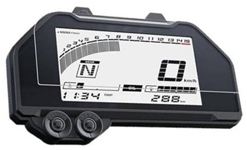 HUVNEXA Displayschutzfolie, for MT-03 MT-25 R3 R25 2019–2022, Motorrad-Instrumentenblock, Kratzbildschirm-Schutzfolie, Armaturenbrett-Displayschutz Displayschutzfolie für das Armaturenbrett von Motorr von HUVNEXA