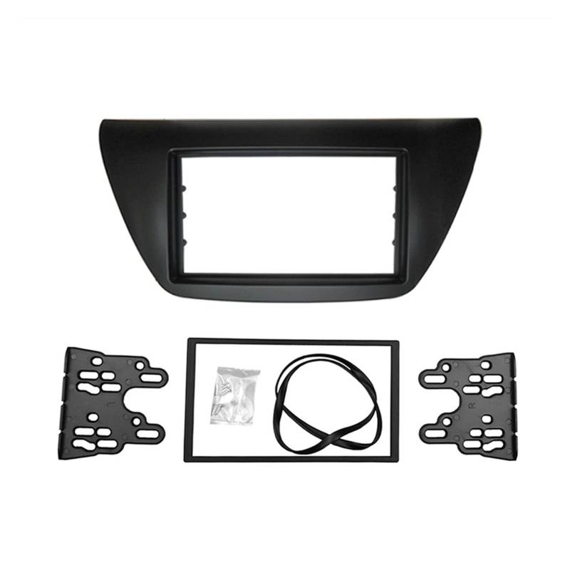 HUVNEXA Doppel-DIN-DVD-Player, Stereo-Panel-Verkleidung, Installationsset, Plattenrahmen, Radioblende 2006, for Mitsubishi, Lancer IX(178X100 MM) von HUVNEXA