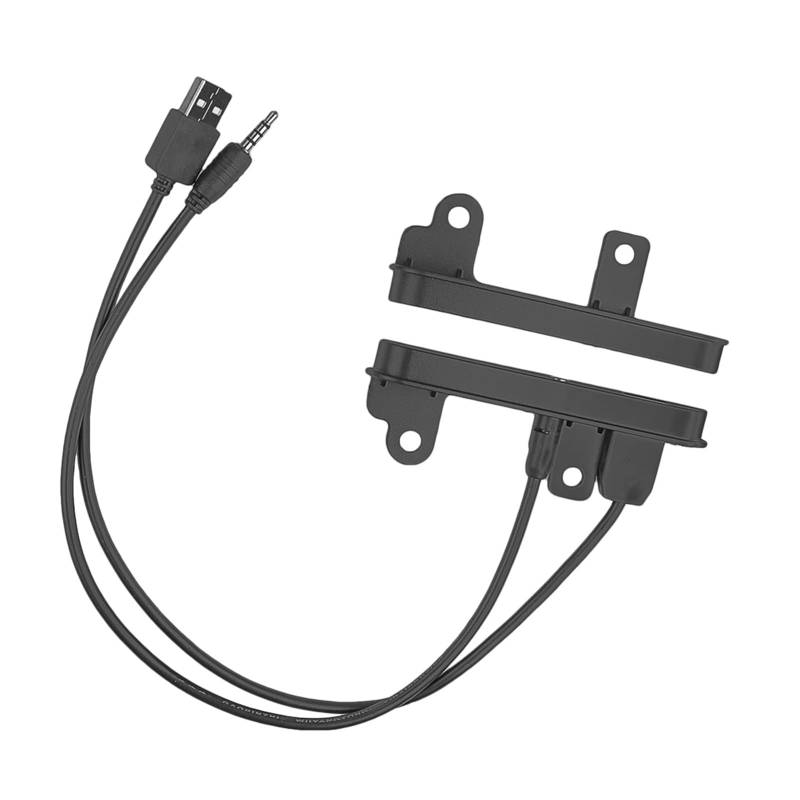 HUVNEXA Doppel-Din-Armaturenbrett-Set for Fahrzeuge mit AUX-USB-Anschluss, Radio-Einbau, Seitenverkleidung, Blendenrahmenplatte, for Toyota, for Scion von HUVNEXA
