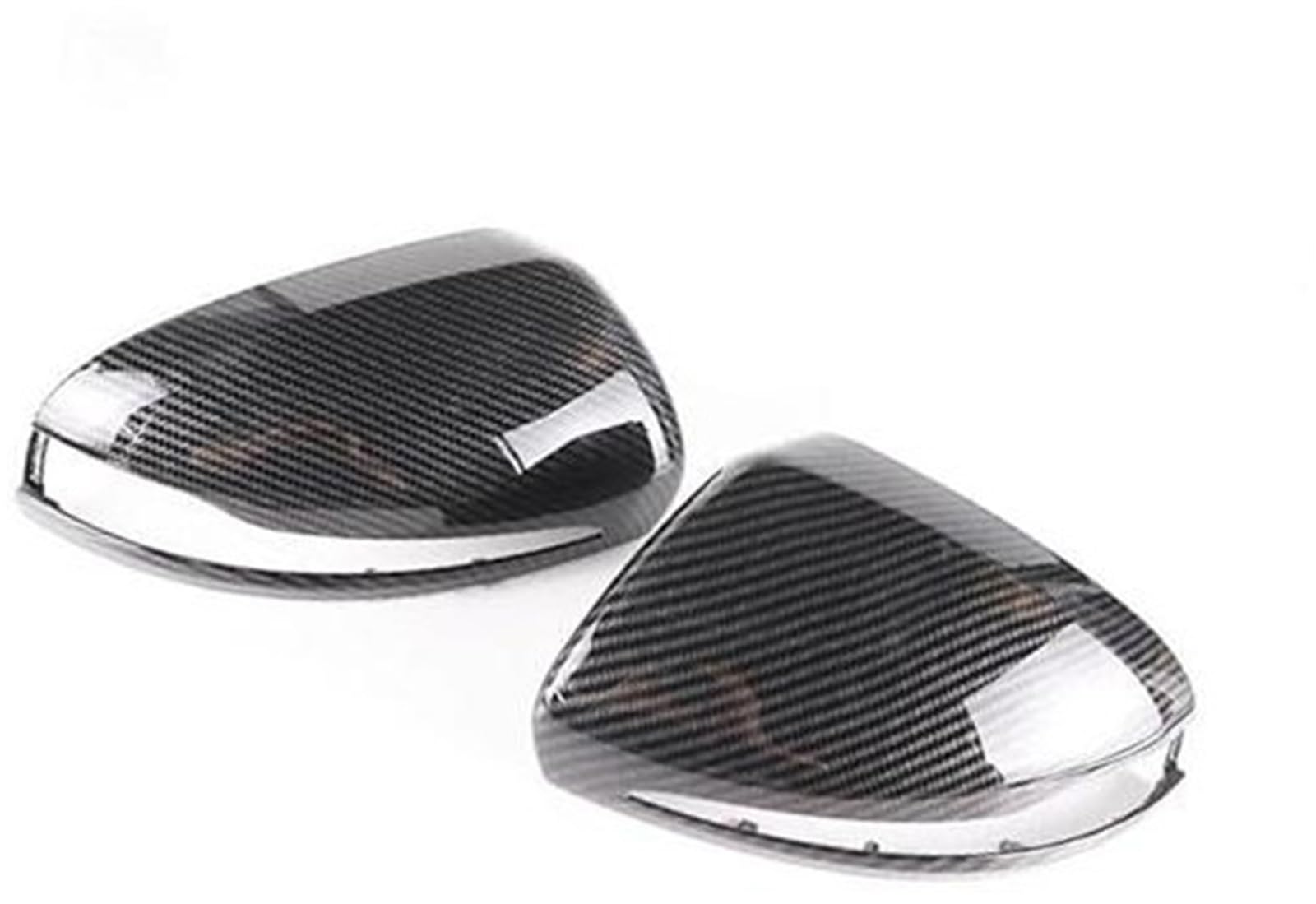 HUVNEXA Ersatz-Carbon-Schwarze Seitenrückspiegel-Abdeckkappen Shell LHD, for, for, C GLC SE-Klasse W205 X253 W222 W213 W238 Auto-Außenspiegelabdeckung(Black Carbon Pattern-1) von HUVNEXA