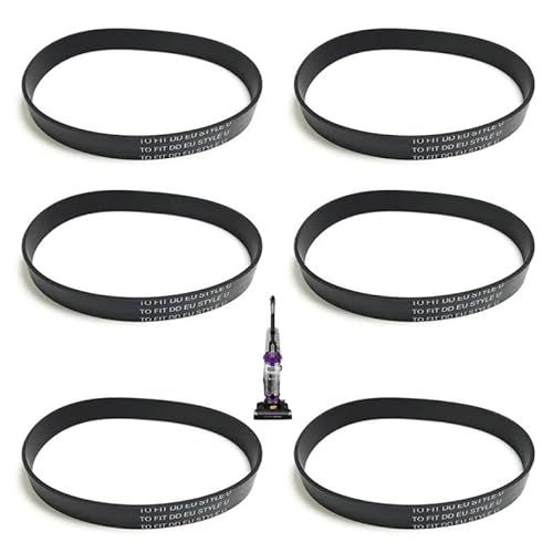HUVNEXA Ersatzriemen, for Eureka, for beutellosen PowerSpeed-Staubsauger, kompatibel mit folgenden Modellen: NEU180 NEU182 Teilenummer E0205 3 Stück Staubsaugerriemen(6 Pcak) von HUVNEXA