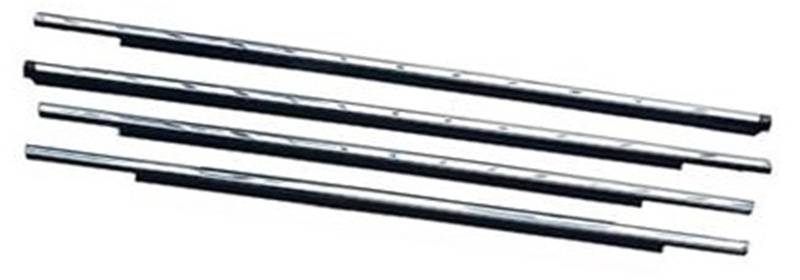 HUVNEXA Fenstertürdichtungen 4-teiliges Auto-Außenfenster-Gummi-Dichtungsprofil, for Mitsubishi, for Outlander, for Sport GA, for ASX RVR 2011-2020 Dichtungsstreifen Autozubehör Dichtungsstreifen für von HUVNEXA