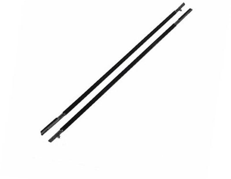 HUVNEXA Fenstertürdichtungen Auto, for Toyota, for Vios, for XP150 2014 2015 2016 2017 2018 Tür wasserdichte regendichte Wetterleiste Glasdichtung Dichtungsstreifen für Autotürfenster(Black Rear 2pcs) von HUVNEXA