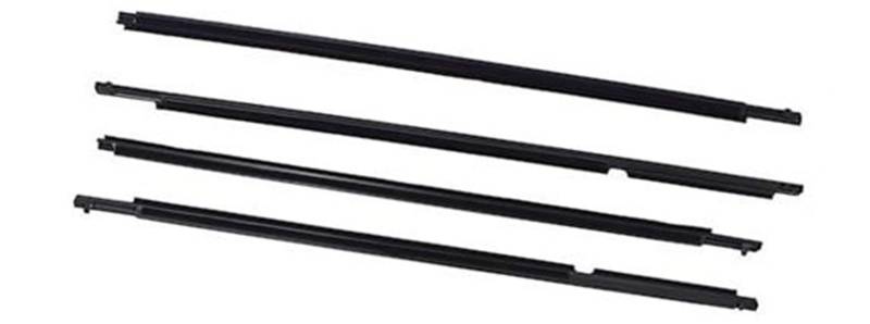 HUVNEXA Fenstertürdichtungen Autotürglas Fensterformteil Wetterschutzleiste Zierleiste Gummidichtungsband, for Toyota, for Highlander 2008 2009 2010 Dichtungsstreifen für Autotürfenster von HUVNEXA