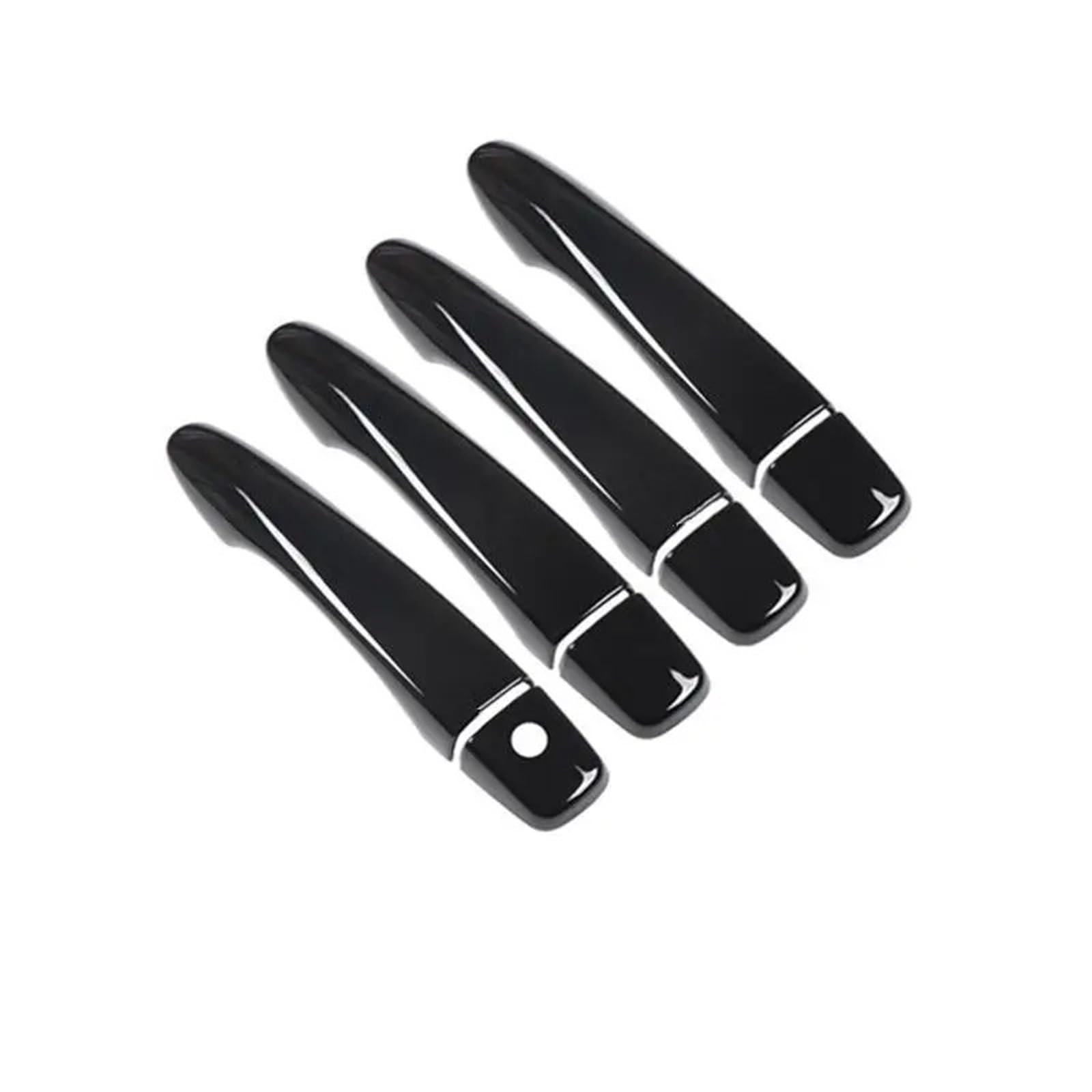 HUVNEXA For Nissan, for X-TRAIL, T32 MK3 2014-2020 X Trail, for Xtrail, glänzendes schwarzes Chrom, Aufkleber-Styling-Zubehör for die Autotürgriffabdeckung Abdeckung für Außentürgriffe(Black no button HUVNEXA For Nissan, for X-TRAIL, T32 MK3 2014-2020 X Trail, for Xtrail, glänzendes schwarzes Chrom, Aufkleber-Styling-Zubehör for die Autotürgriffabdeckung Abdeckung für Außentürgriffe(Black no button von HUVNEXA