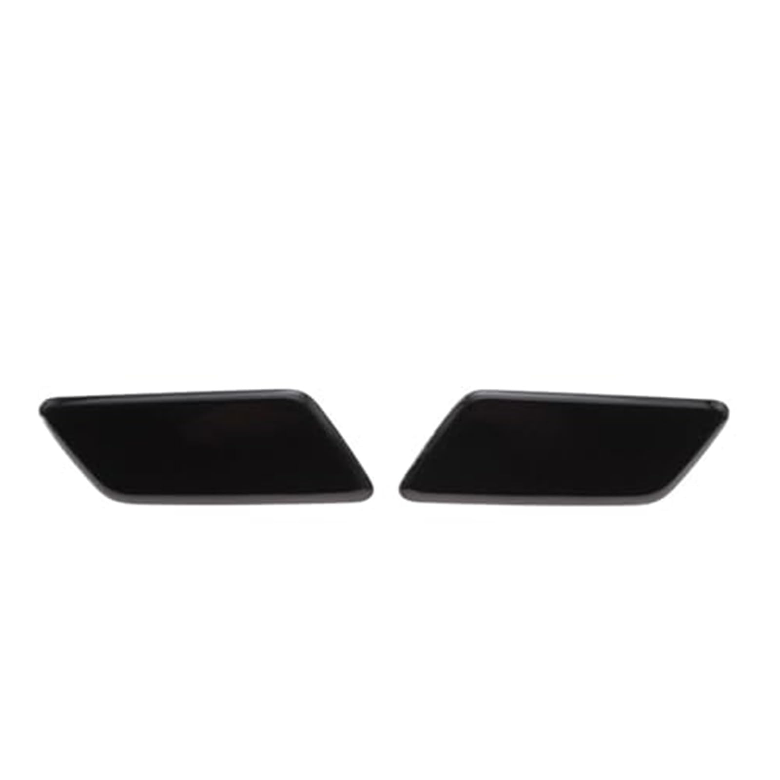 HUVNEXA Frontscheinwerfer-Waschmaschinenabdeckung, Scheinwerfer-Sprühdüse, Strahlkappe, for Subaru, Legacy B15 2016 2017 86636AL060 86636AL050 86636-AL050 Abdeckung für Autowaschdüsen(Black Set) von HUVNEXA