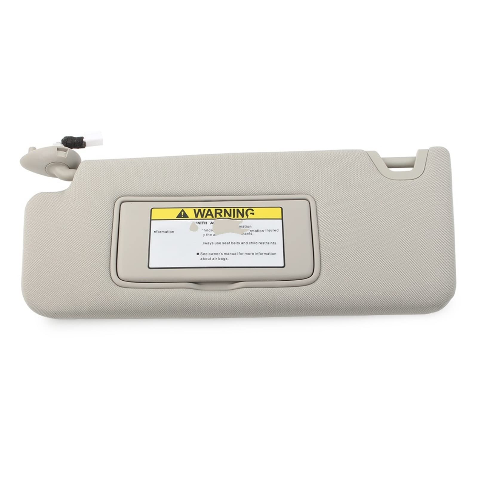HUVNEXA Graues Autozubehör vorne Links Sonnenblende Sonnenschutz mit Lichtspiegel, for Accord 2008 2009 2010 2011, 83280TA5A51ZA Auto-Sonnenblende(Grey) von HUVNEXA
