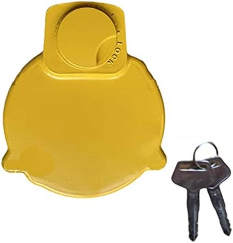 HUVNEXA HYDRAULIKÖLTANK-ABDECKUNGSBAUGRUPPE 17A-60-11310, for Komatsu, Bagger, PLANIERRAUPEN, RAUPENTRANSPORTER, Mobile Brecher UND ANDERE mit SCHLÜSSEL Diesel-Tankdeckel für Bagger von HUVNEXA