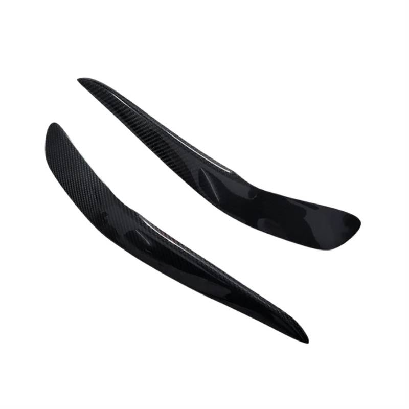 HUVNEXA Kohlefaser-Scheinwerferabdeckungen, Augenlid, for Lexus IS200 1999–2004, Glasfaser-Primer-Frontlampen-Augenbrauenaufkleber, for Toyota Altezza Autoscheinwerferaufkleber(Carbon Fiber) von HUVNEXA
