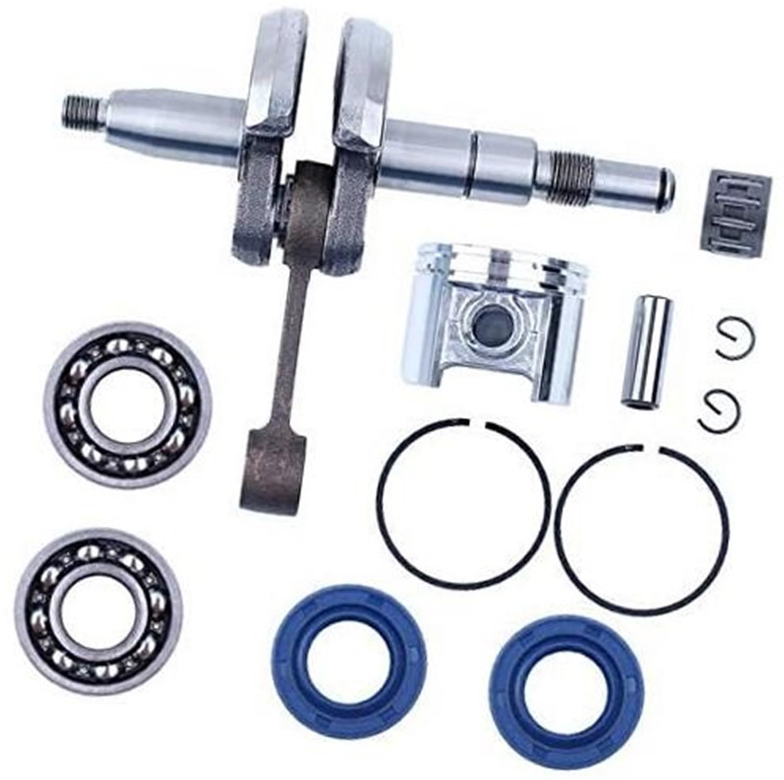 HUVNEXA Kurbelwellen-Kurbellager-Öldichtungen und 42,5-mm-Kolbenringe for STIHL, MS250, MS230, MS 250, 230, 025, 023, Kettensägen-Motorteile HUVNEXA Kurbelwellen-Kurbellager-Öldichtungen und 42,5-mm-Kolbenringe for STIHL, MS250, MS230, MS 250, 230, 025, 023, Kettensägen-Motorteile von HUVNEXA