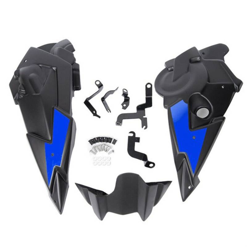 HUVNEXA Motorradzubehör Motorgehäuseverkleidung Verkleidungsschild Schutzabdeckung, for Yamaha, MT07 MT-07 2014–2019 2018(Blue) von HUVNEXA