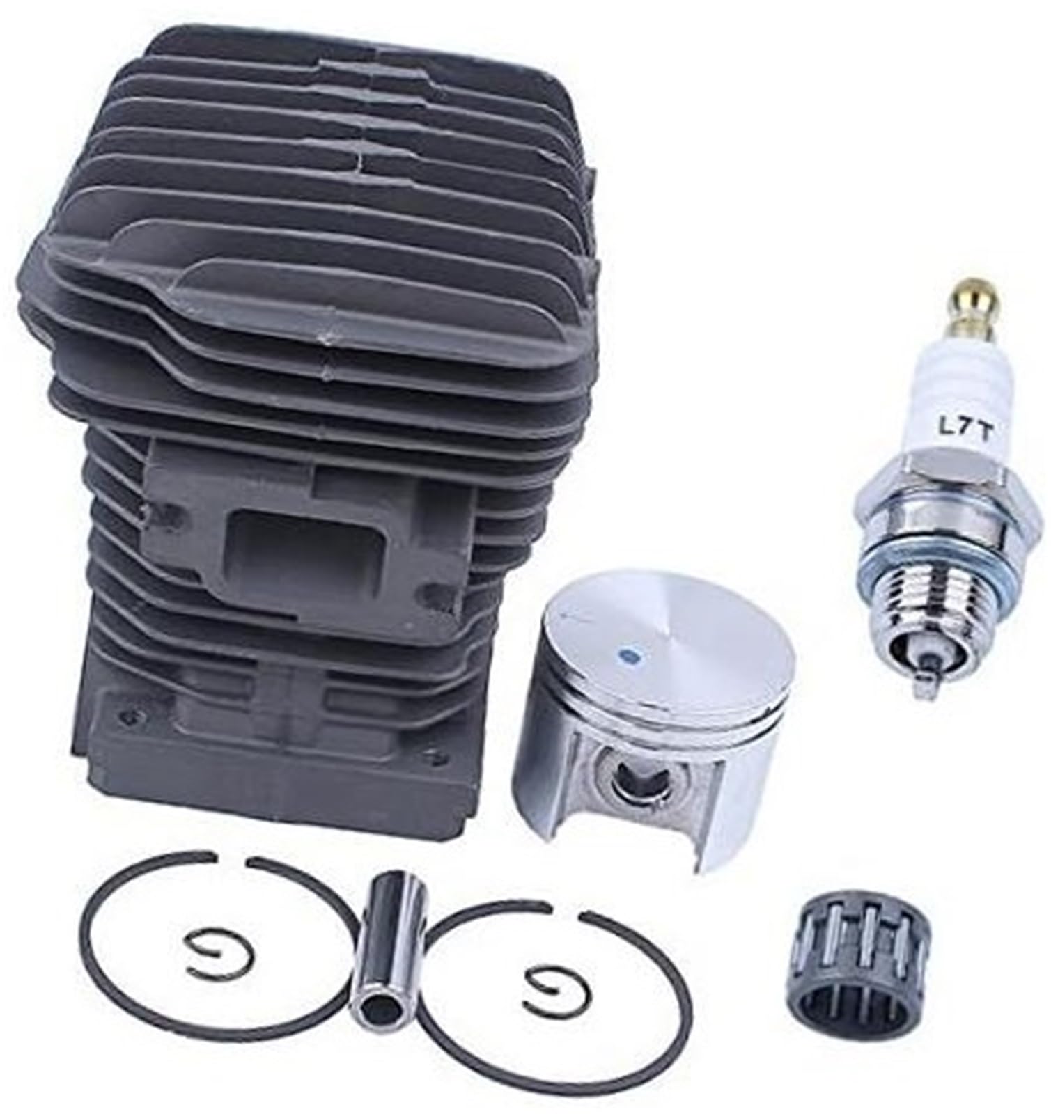 HUVNEXA Nikasil-beschichteter Zylinderkolbenlager-Zündkerzen-Motorsatz for STIHL 023 025 MS230 MS250 Kettensägenmotorteile Rasenmäher-Zündkerze HUVNEXA Nikasil-beschichteter Zylinderkolbenlager-Zündkerzen-Motorsatz for STIHL 023 025 MS230 MS250 Kettensägenmotorteile Rasenmäher-Zündkerze von HUVNEXA