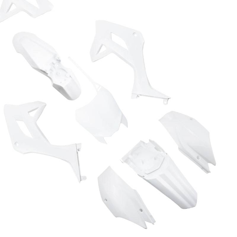HUVNEXA Pit Dirt Bike Kunststoff Verkleidung Kit Motorrad Körper Abdeckung Set Kotflügel CRF110 CRF 110 Endure Schutz Zubehör(White) von HUVNEXA