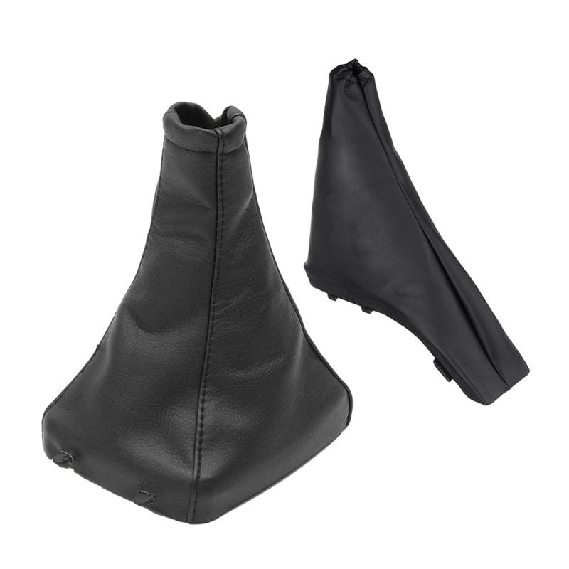 HUVNEXA Pu-Leder Handbremse Schalthebelmanschette Gamasche Gamasche Abdeckung, for Opel, for Vauxhall Astra G 1998-2004 Coupe 2000-2004 Auto-Schaltknauf von HUVNEXA