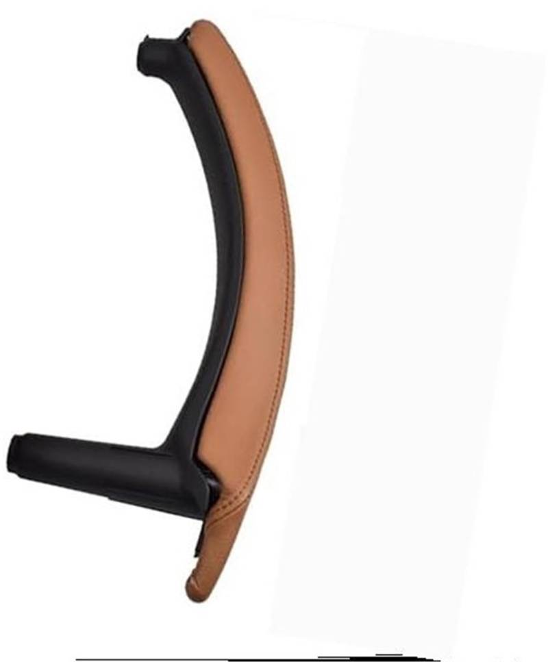 HUVNEXA RHD Auto Links Rechts Carbon Faser Innentür Armlehne Griff Innenverkleidung Pull Trim Abdeckung, for, E70 E71 E72 X5 X6 2007-2013 Türgriff für den Autoinnenraum(Brown-Left) von HUVNEXA