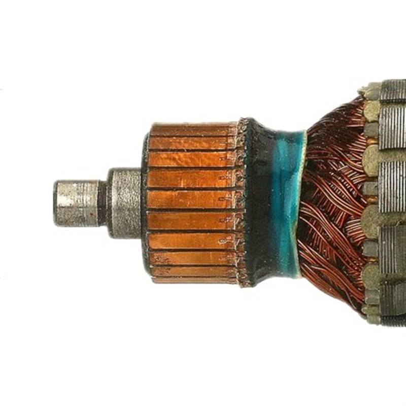 HUVNEXA Rotorzubehör, for Makita, HR3820 HR3520 Elektrohammer Elektropick Schlagbohrmaschine Anker Rotoranker Ersatz(Black with Bearing) von HUVNEXA