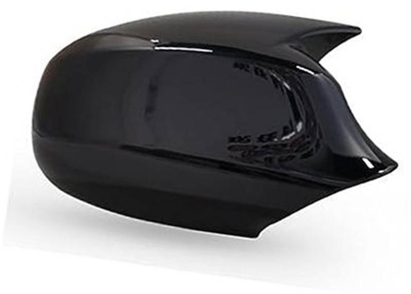 HUVNEXA Rückspiegelkappe Flügelseitenspiegelabdeckung, for, Facelift-Modell E90 E91 2008–11 E92 E93 2010–13 LCI-Autozubehör Auto-Außenspiegelabdeckung(Black Black-Left) von HUVNEXA