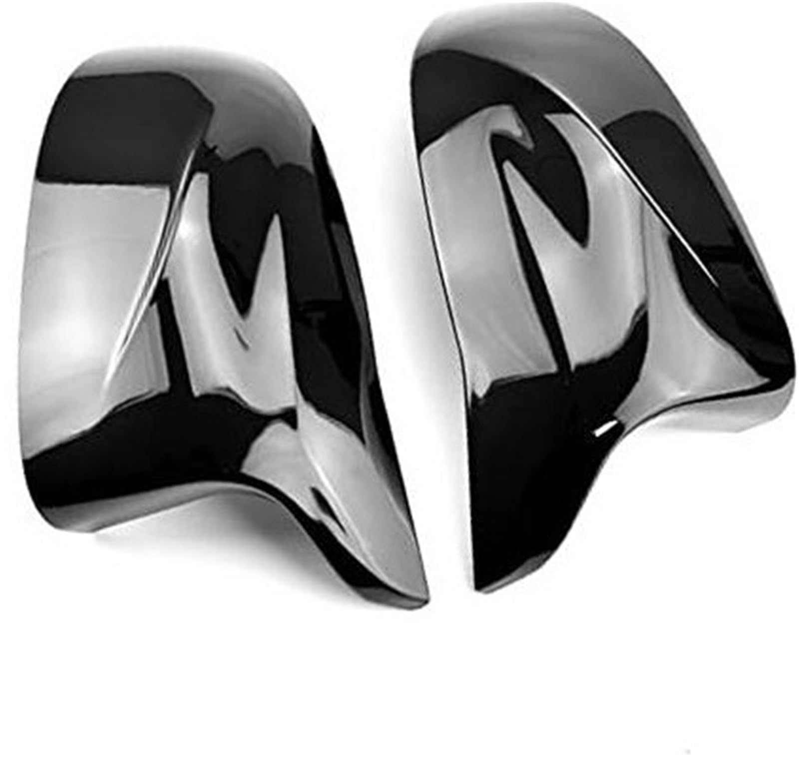 HUVNEXA Seitenflügel modifiziert, for, F25 X3 F26 X4 F15 X5 F16 Auto-Außenspiegelabdeckung(Black Glossy Black) von HUVNEXA