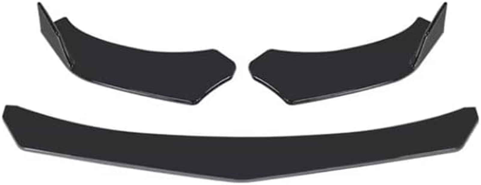 HUVNEXA Splitter, 45-teilig, Universal-Auto-Frontspoilerlippe, Bodykit, Spoilersplitter, Stoßstange, Canard-Lippensplitter, for BMW usw., Carbonfaser-Lippensplitter (5-teilig, Carbonfaser B) Autospoil von HUVNEXA