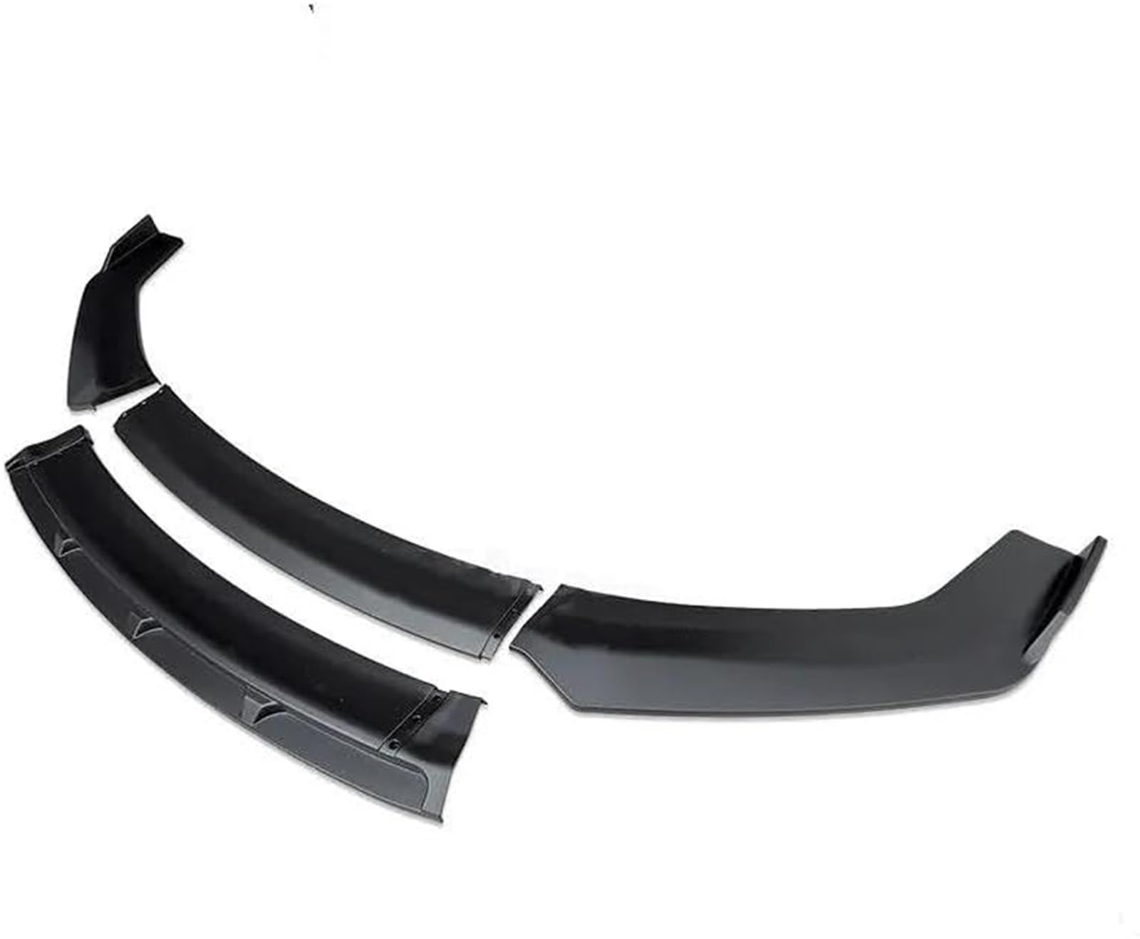 HUVNEXA Splitter, for VW, for Passat, B7 Stoßstangenspoiler 2010-2014 Frontschürzensplitter Carbon-Schutzplatte Lippe Typ D Kinnschaufel Body Kit Lippensplitter(Carbon-Oberfläche-rot) Autospoilersplit von HUVNEXA
