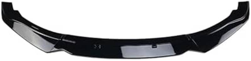 HUVNEXA Splitter 3-teilig, for BMW, F20 F21 1er 116i 118i 120i 2011-2019 PP Stoßstangen-Canard-Lippensplitter Auto-Frontstoßstangen-Spoilerlippe (Schwarz glänzend) Autospoilersplitter(BLACK Gloss Blac von HUVNEXA