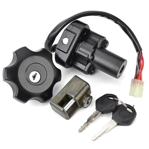 HUVNEXA Tankdeckel, for Sitz, Zündschalter-Startschloss-Schlüsselsatz, for DR650 DR650SE 1996-2022 37000-04810 37000-04811 37000-04812 37000-04830 37000-04831 37000-04832 von HUVNEXA