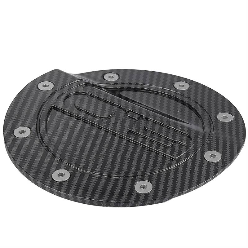 HUVNEXA Tankdeckelabdeckung, Tankdeckeldeckel, for Ford, for Mustang, 2015-2022(Carbon Print) von HUVNEXA