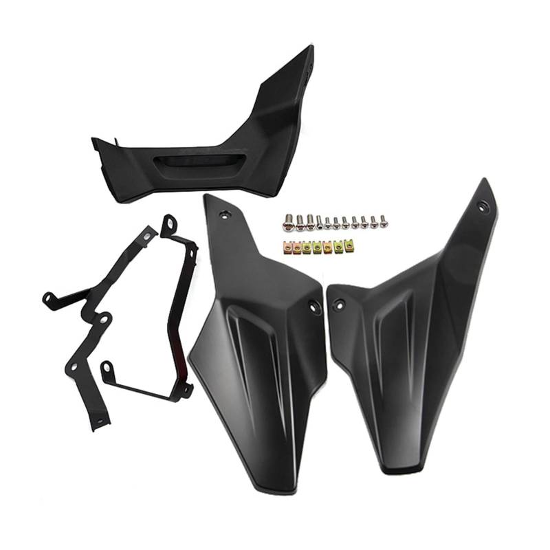 HUVNEXA Unterer Motorchassisschutz, Unterfahrschutz, Spoiler, Expeditionsabdeckung, Bauchwannenschutz, for, F900R F900XR 2020 2021(Matte Black) von HUVNEXA