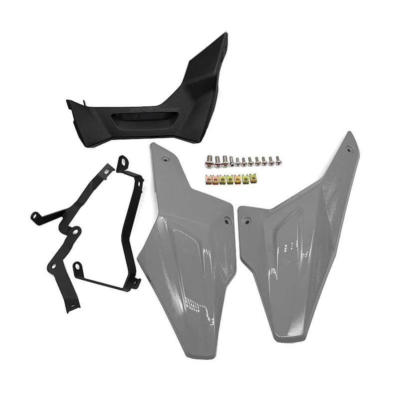 HUVNEXA Unterer Motorchassisschutz, Unterfahrschutz, Spoiler, Expeditionsabdeckung, Bauchwannenschutz, for, F900R F900XR 2020 2021(Titanium) von HUVNEXA