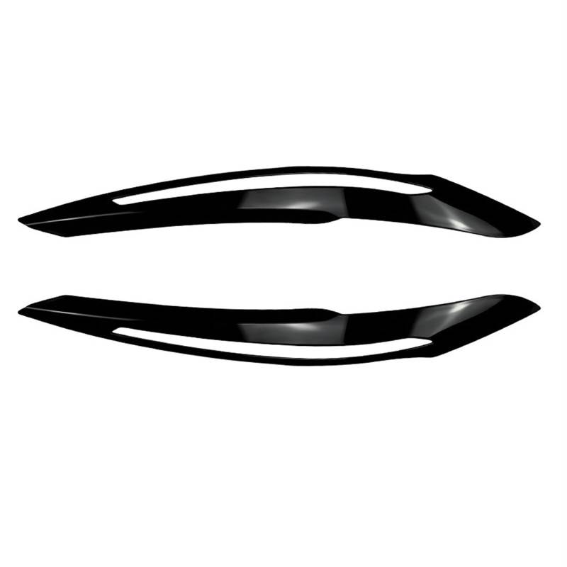 HUVNEXA for 1 Series F20 F21 118i 120d 120i M135i Pre-Lci 2011-2015 ABS Auto Frontscheinwerfer Augenbrauen Augenlider Aufkleber Glanzschwarz Autoscheinwerferaufkleber(Gloss Black) von HUVNEXA