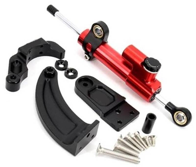 HUVNEXA for Dualtron, 2 3, for Thunder, Ultra, for Raptor Elektroroller Lenkungsstabilisierungsdämpfer-Halterungssatz Lenkungsdämpfer für Elektroroller(Black C) von HUVNEXA