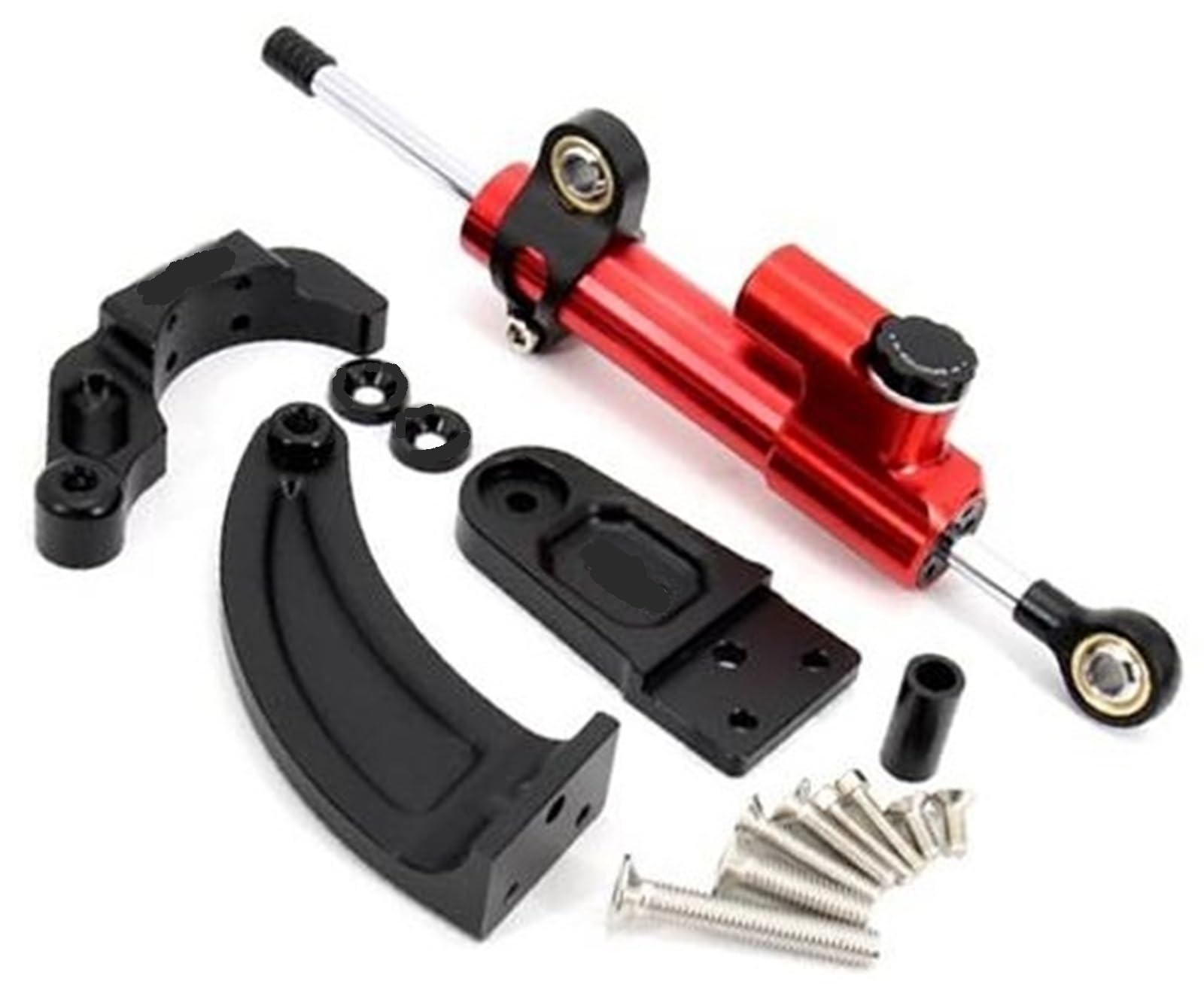 HUVNEXA for Dualtron, 3, for Thunder, Elektroroller Zubehör Lenkungsstabilisierungsdämpfer-Kit Lenkungsdämpfer für Elektroroller(Black C) von HUVNEXA