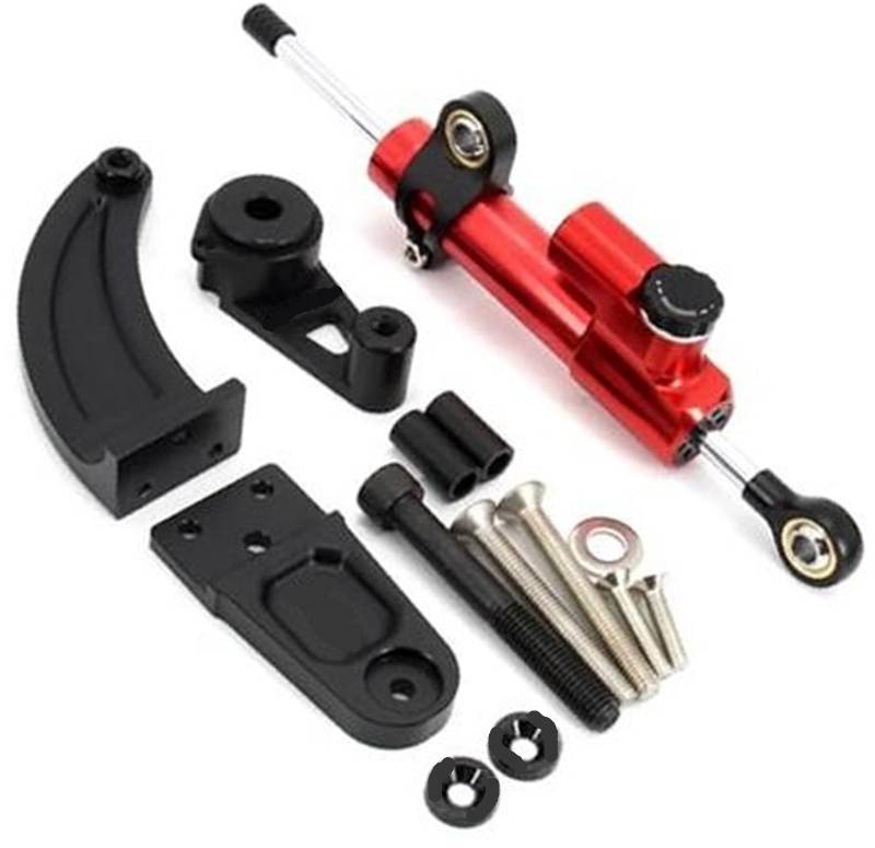 HUVNEXA for Dualtron, 3, for Thunder, Elektroroller Zubehör Lenkungsstabilisierungsdämpfer-Kit Lenkungsdämpfer für Elektroroller(Black E) von HUVNEXA