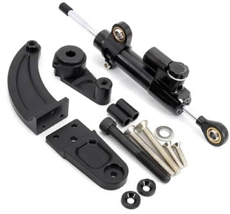 HUVNEXA for Dualtron, 3, for Thunder, Elektroroller Zubehör Lenkungsstabilisierungsdämpfer-Kit Lenkungsdämpfer für Elektroroller(Black F) von HUVNEXA