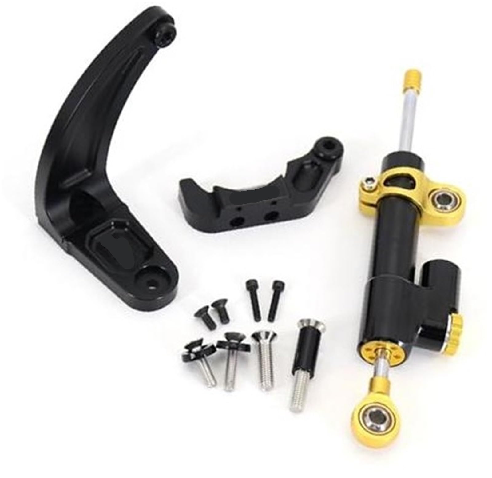 HUVNEXA for Dualtron Achilleus, for Victor Luxury, for Thunder 2, for Dualtron DT3 Lenkungsdämpfer für Elektroroller(Black Gold) von HUVNEXA